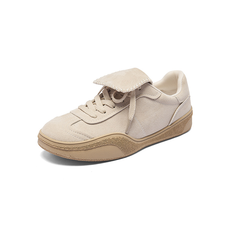 Zapatos de entrenamiento de la mujer 2025 nuevos zapatos de verano retro retro de suela suave zapatos deportivos casuales