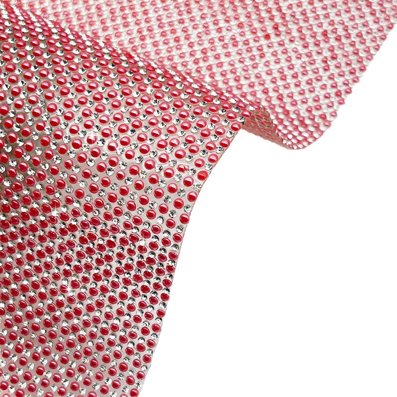 Pegatinas de diamantes de imitación de perlas, pegatinas de cerámica de color mágico, accesorios de joyería de diamantes, accesorios de ropa de diamantes en caliente, pegatinas de diamantes, piezas de diamantes decoradas a mano