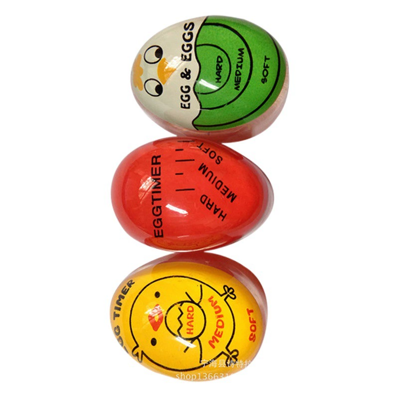 Таймер для яиц с эффектом изменения цвета, для приготовления яиц в мягком виде, таймер для отслеживания готовности яиц