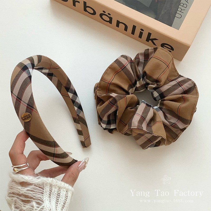 Clásico antiguo estilo retrógrado francés bandeja de cabello de mujer lavado facial prensado banda de cabello de cabeza craneal alta sensación de alto nivel tocado