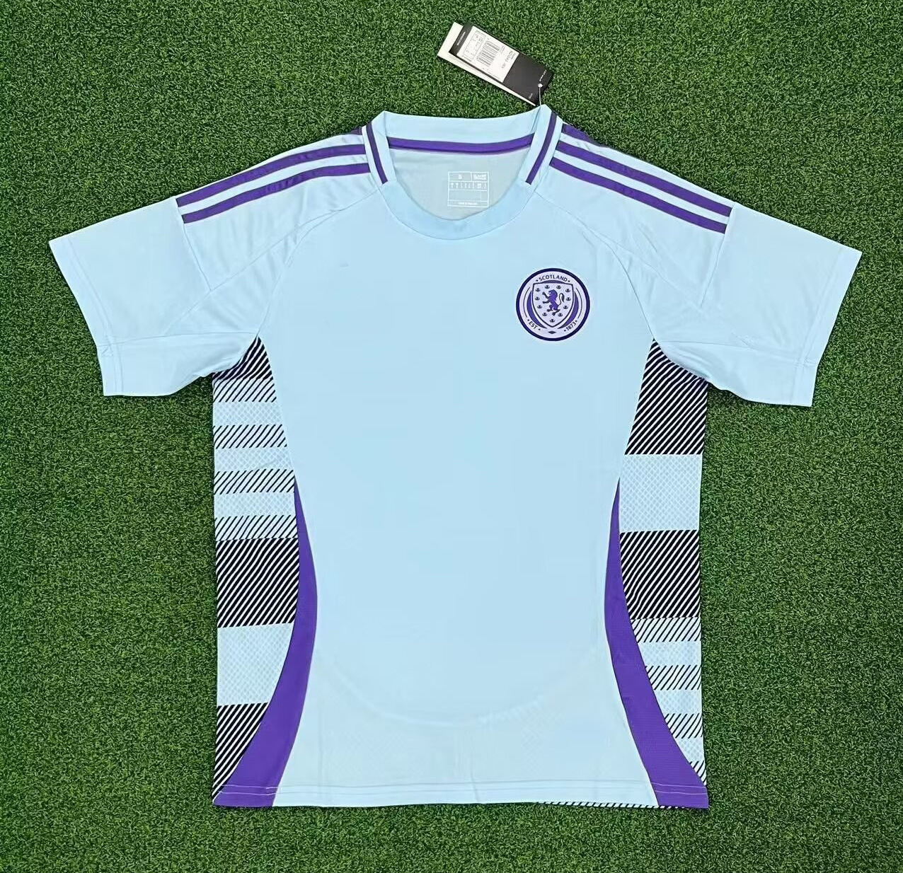 Copa de Europa 2024 Camiseta francesa Selección nacional italiana Inglaterra España Brasil Camiseta de fútbol transfronteriza