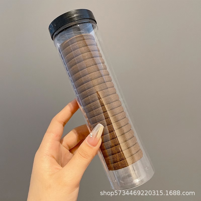 Primavera de alta elasticidad para el cabello mujeres corda de cabello duradera corda de cabello coreana banda de goma de cabello de alto nivel