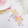 Round beads, 6mm, 1mm