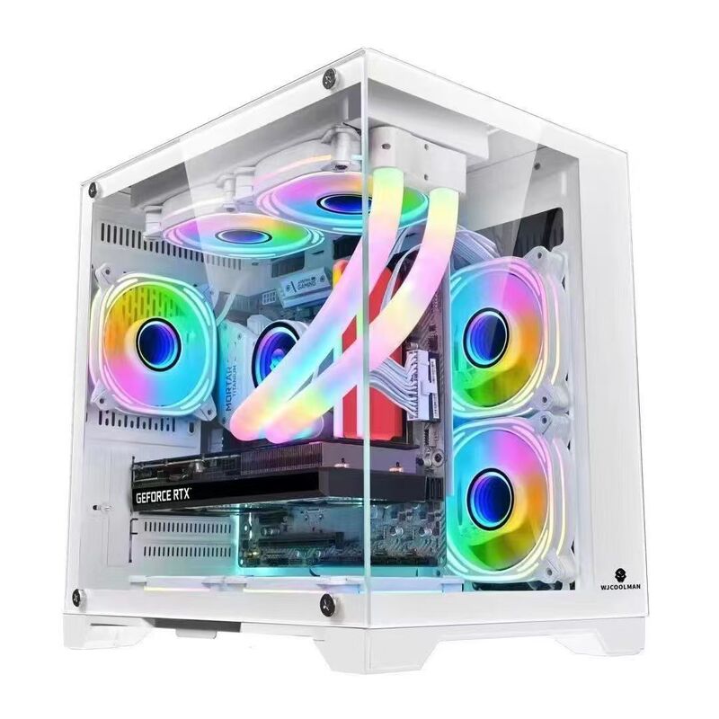 Wanjia Gyonyou MINI ポストレスコンピュータシービュールームシャーシ 240 水冷 MATX マザーボード 360 ミニシャーシ|undefined
