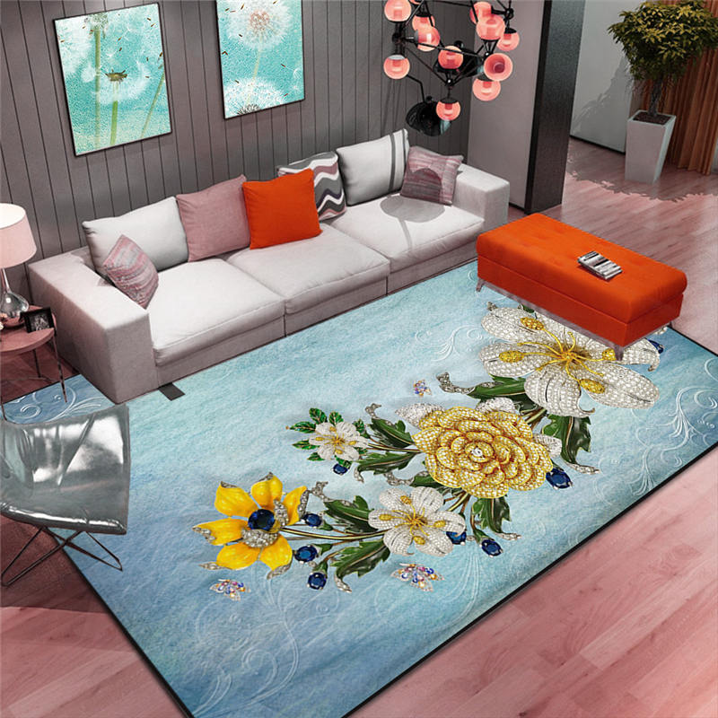 Moderner Nordischer Wohnzimmerteppich Großer Luxus Wohnzimmer_voghion.com