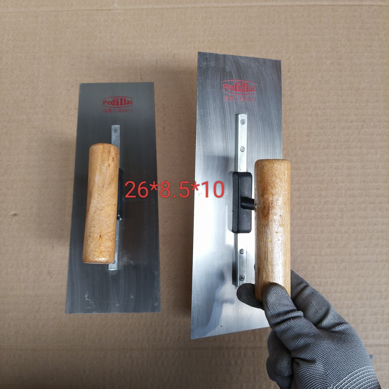 批发26*8.5*10精品抹泥板刮仿瓷抹子灰板抹子抹泥刀腻子刮刀油灰