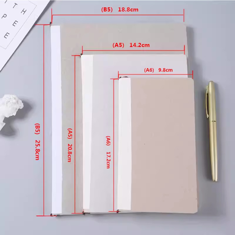A6 engrosado cuadernos de negocios papelería cuaderno de notas más retro simple cuaderno de notas pequeño fresco europeo portátil