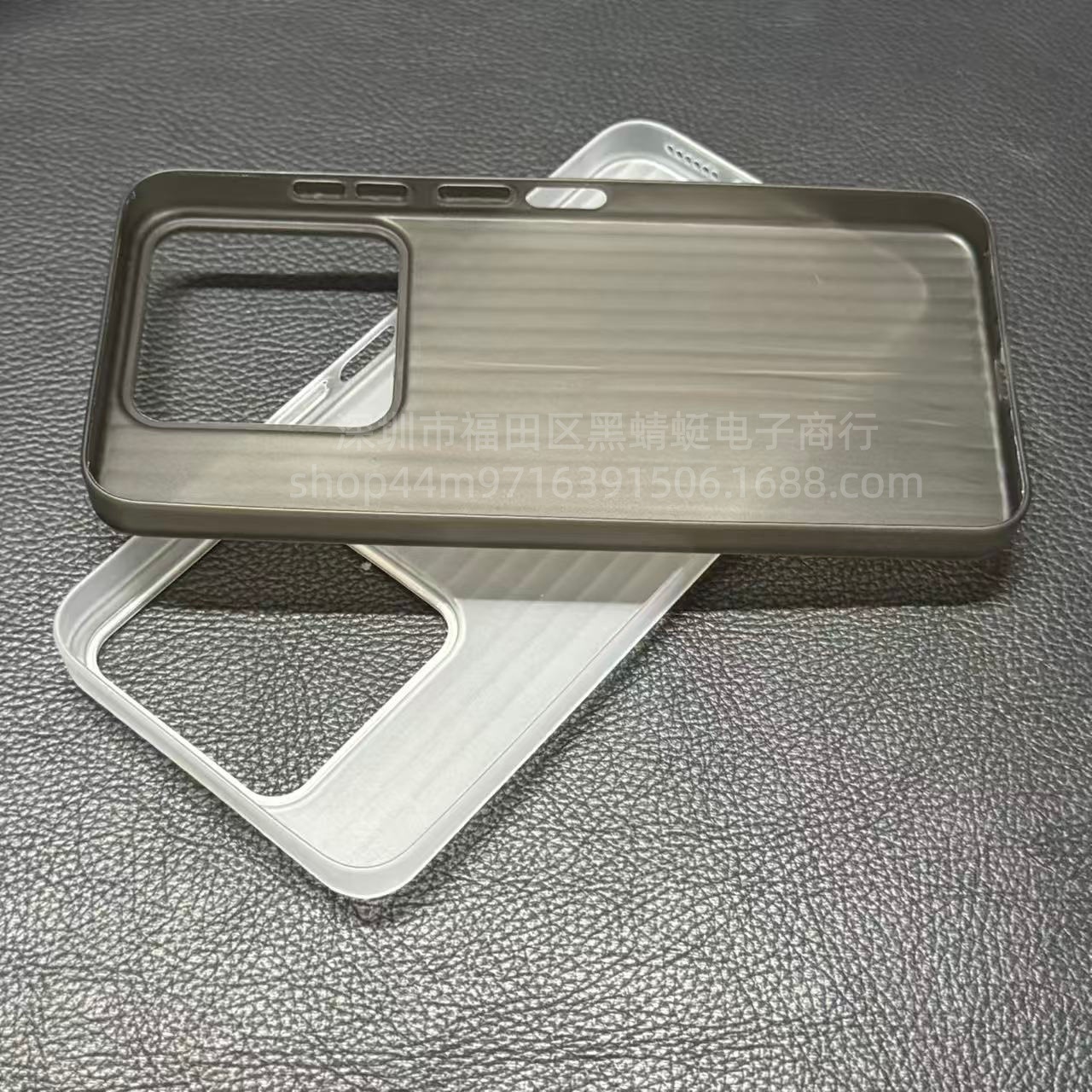 [semi-transparent black] ultra-thin and frosted corrugated pp