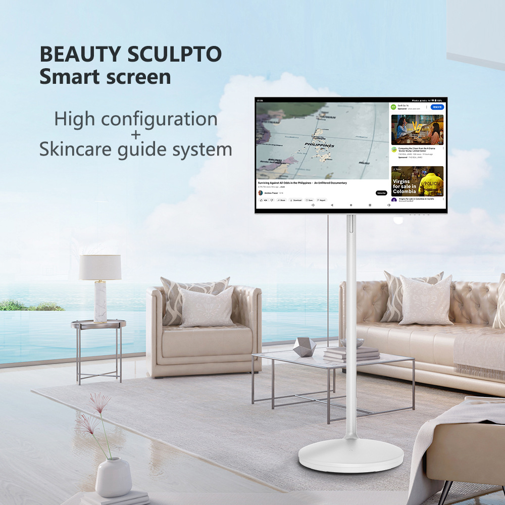 32寸无线触摸智能随心屏闺蜜机显示器大屏移动智慧多功能英文海外