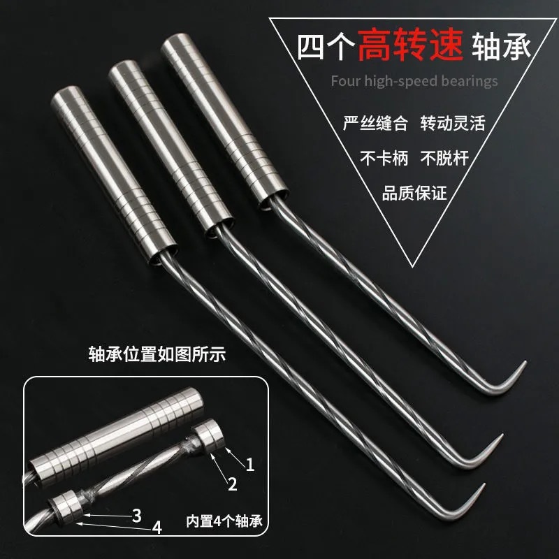 四轴承钢筋钩 不锈钢 桩芯钢 钢筋钩 扎钩 捆绑钩 工厂发货