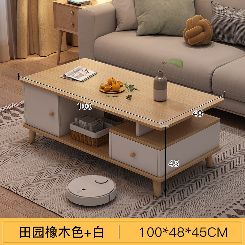 Mesa de café pequeño apartamento sala de estar hogar sofá lado varios simple casa de alquiler moderna creativa dormitorio simple mesa pequeña