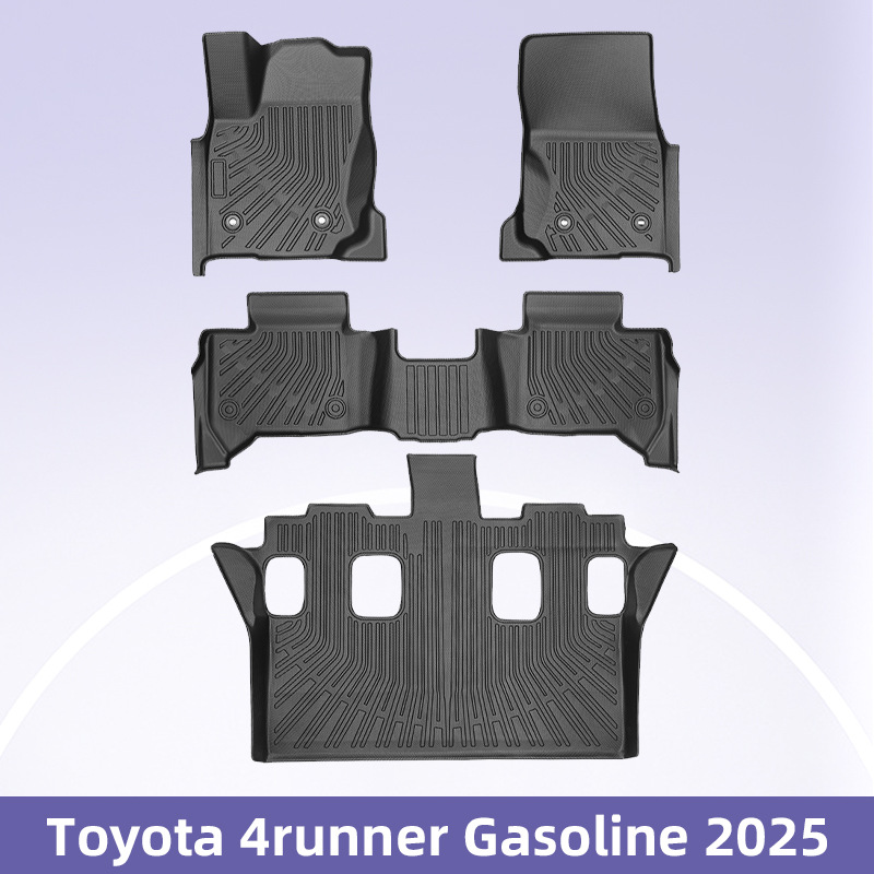 Para Toyota 4runner 2025 combustible 3D todo el tiempo material TPE almohadilla de pie almohadilla del maletero