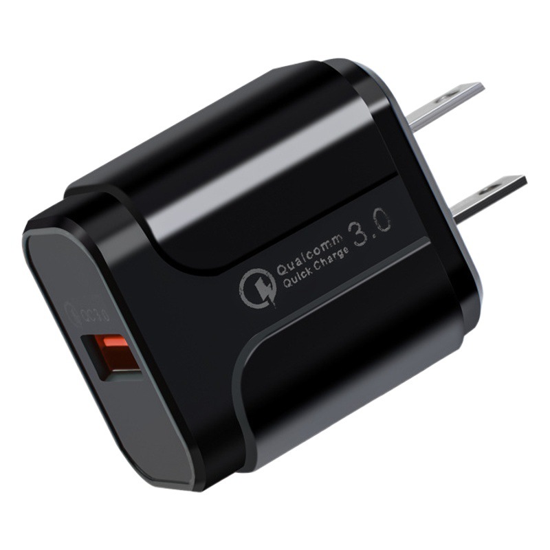 QC3.0 adecuado para el cargador de carga rápida de tres en uno USB cargador de tableta de teléfono móvil adaptador de corriente