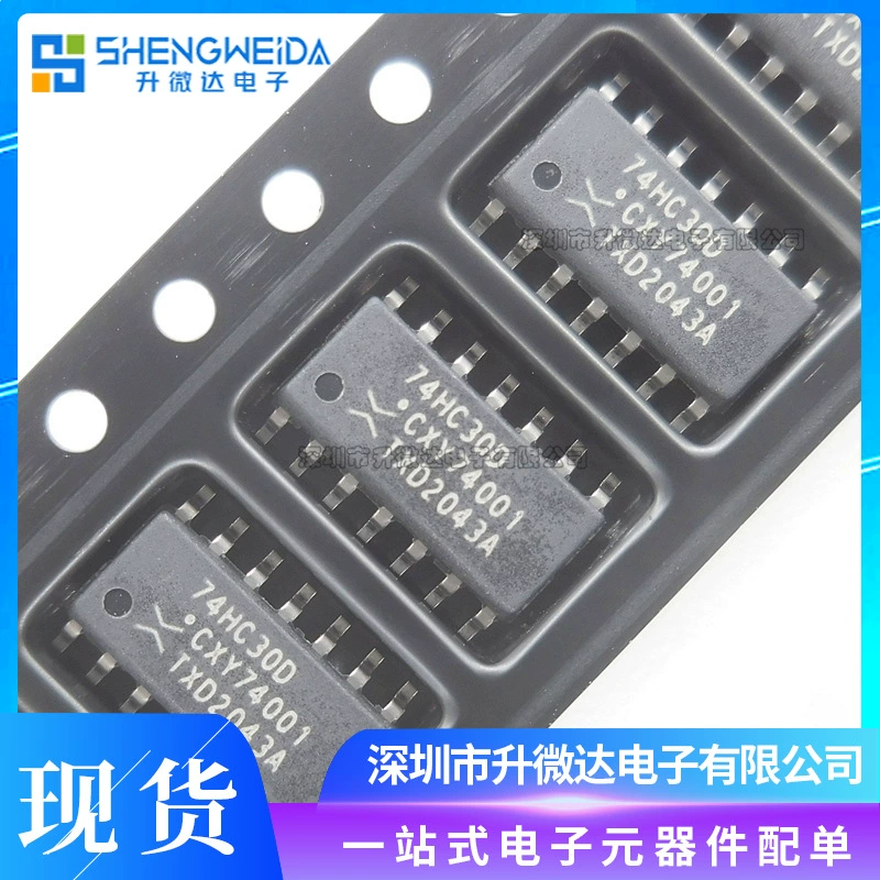 Оригинал 74HC30D SN74HC30D SOP-14 одиночная 8-входная И-НЕ логическая микросхема