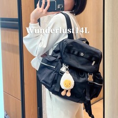 lululemon双肩包女wunderlust14L盖帽双肩背包书包大容量露露女包