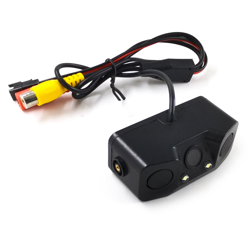 Car Reversing Radar Three-In-One Visual Reversing Radar Camera Reversing Image All-In-One Machine with Beeping Sound