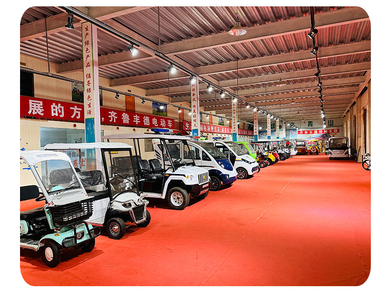 Foreign Trade Export Electric Four-Wheel Sightseeing Car Tourist Attraction Park Sightseeing Hunting Car Off-Road Golf Cart