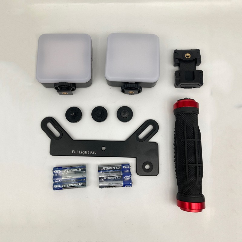Disparo oral dental, luz de relleno de teléfono móvil, luz de relleno de boca, luz de color de luz de relleno LED de mano portátil multifuncional