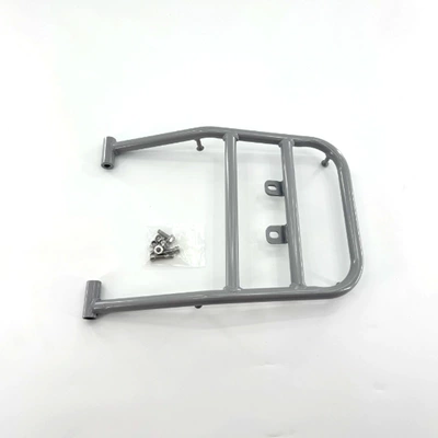 Motorcycle frame DRZ400S 400SM modified rear - rear-rack-painted-silver-export-qualitywithout-handrails