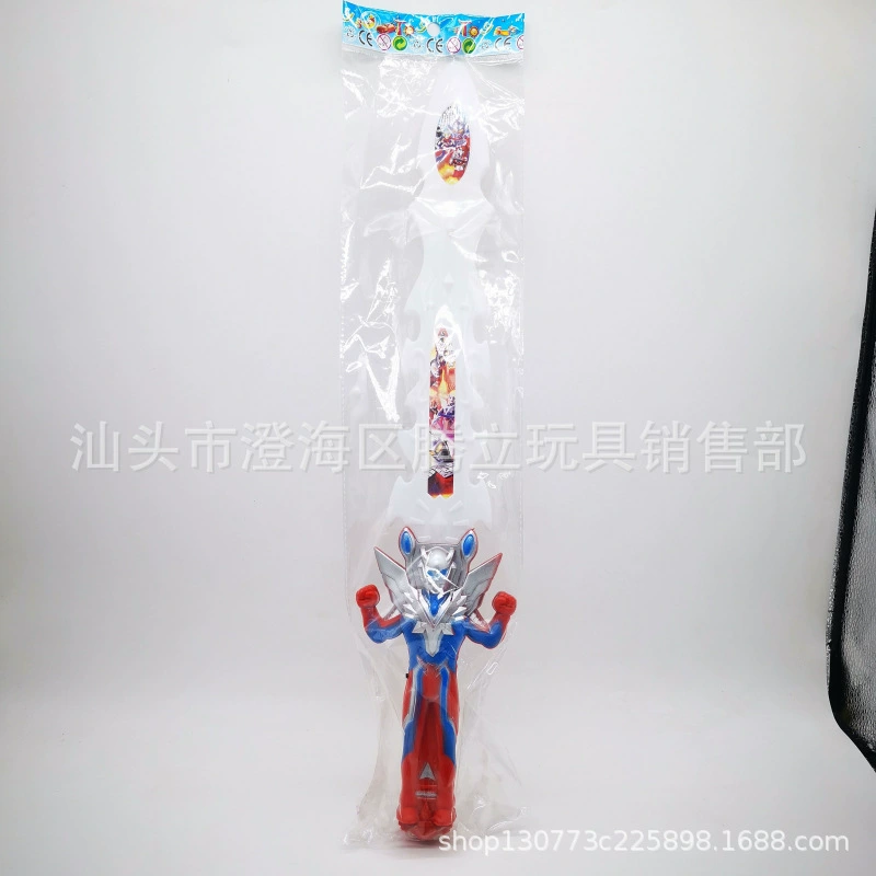 Производители одобряют детские игрушки Супермен световой меч световой меч для детей аниме игрушки