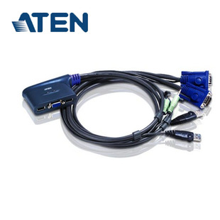 ATEN���� CS62US �I�P���2����X������kvm�ГQ��2�M1��VGA��USB