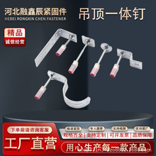 吊顶一体钉 装修水管电线管卡钉固定消防钉迷你射钉吊顶神器枪