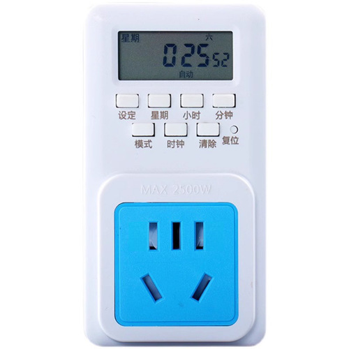 Timer switch socket charging protection battery electric vehicle automatic power off intelligent time control controller countdown