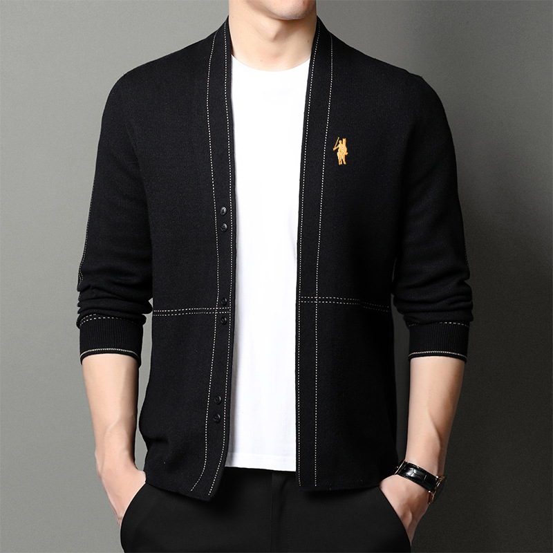 Woolen autumn cardigan