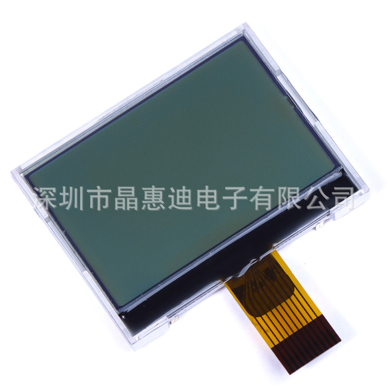 ͼ����ʾģ��/12864Һ����/���ְ׵�/����/SPI/����/1.8��/10PIN