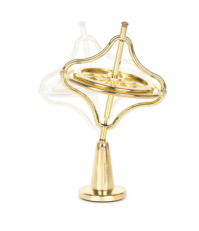 Giroscopio mecánico de metal anti-gravedad del dedo del giroscopio al por mayor transfronteriza comercio exterior de metal giroscopio