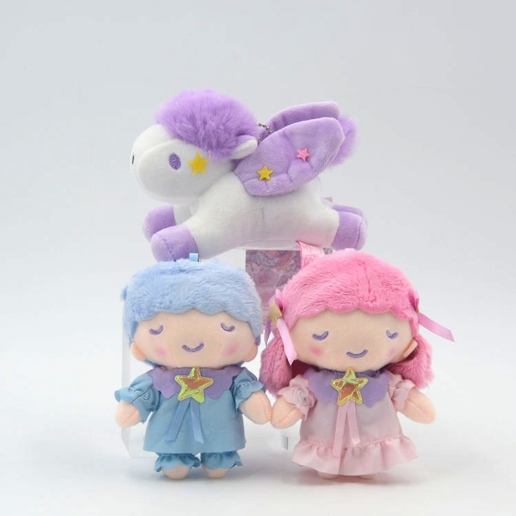 Japanese-Style Unicorn Pegasus Gemini Toy Cute Plush Doll Pendant Bag Accessory Gift Keychain Japanese-Style Unicorn Pegasus Gemini Toy Cute Plush Doll Pendant Bag Accessory Gift Keychain