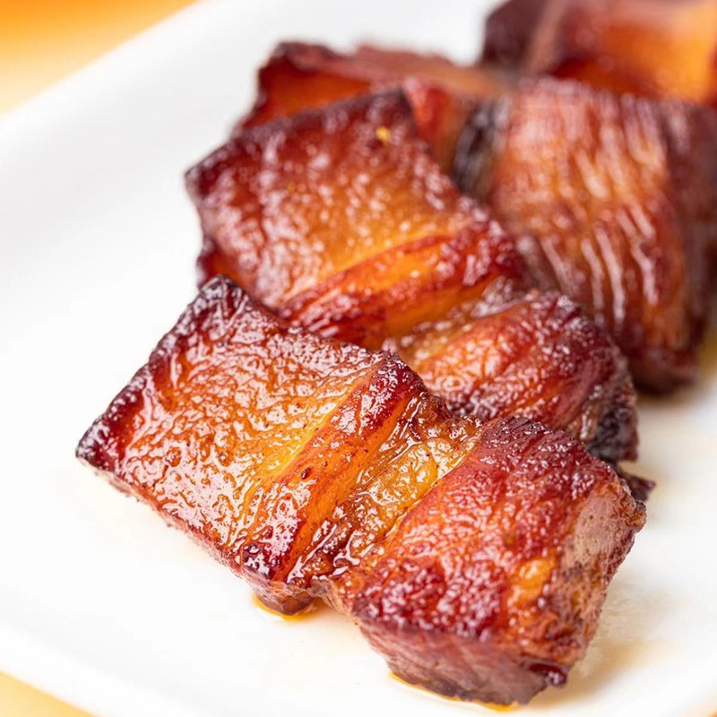 Chuan dao flavor crispy pork belly, pork with popular spicy pepper, sesame, cumin flavored snack, small packaging, leisure nibble