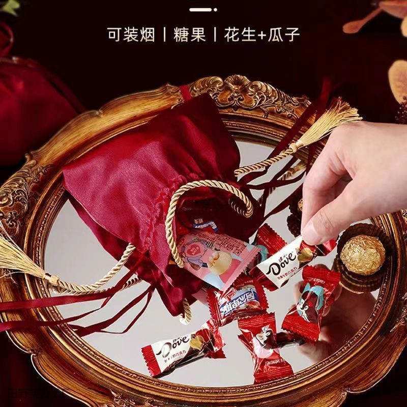 Handheld folding elite cloth bag, high-quality style