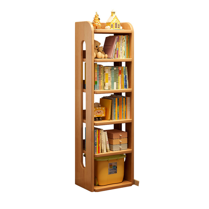 Estante de madera sólida esquina estante de pared estante de madera de pino estrecho gabinete de almacenamiento sala de estar simple con gabinete puerta gabinete