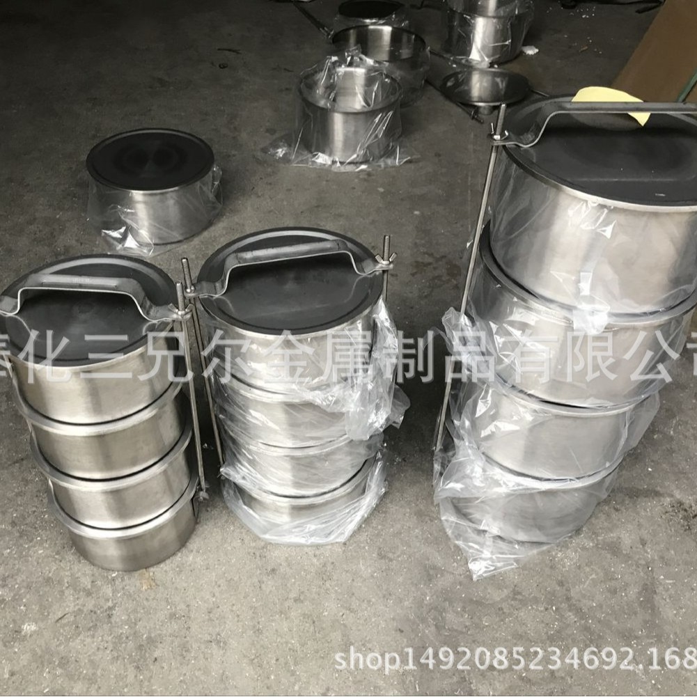 不锈钢饭盒子拉深加工不锈钢保温盒内胆加工不锈钢圆盆拉伸加工