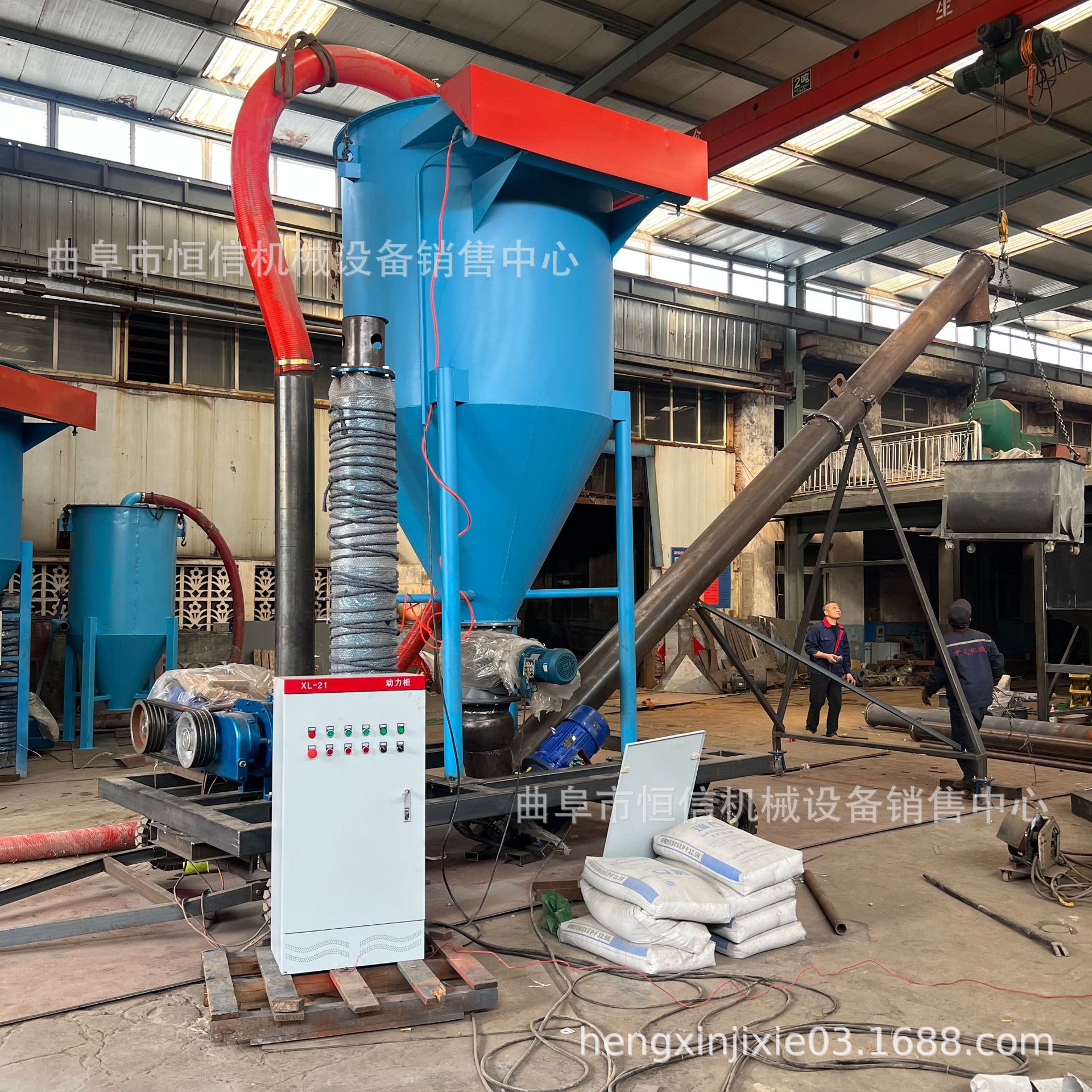 泥沙水泥粉脉冲除尘气力吸灰机zcjb 压滤泥饼气力吸料机 恒信直供