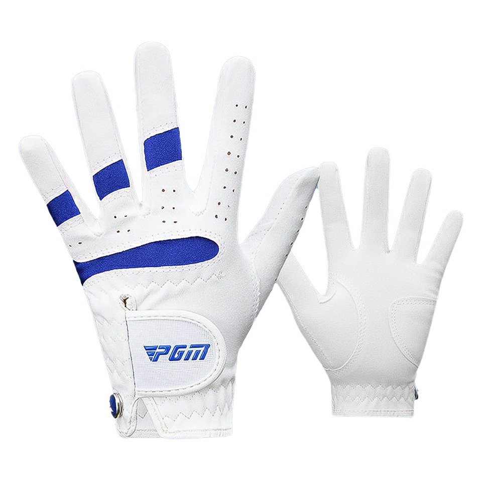 PGM children's golf hand boys and girls breathable microfiber cloth a pair with Mark wear-resistant professional sports gloves