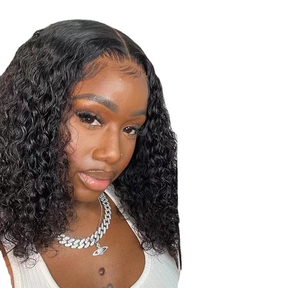 Nuevos productos europeos y estadounidenses pelucas para mujeres pequeñas rollo de alta temperatura cabello largo rollo de fibra plástica esponjosa cubierta africana