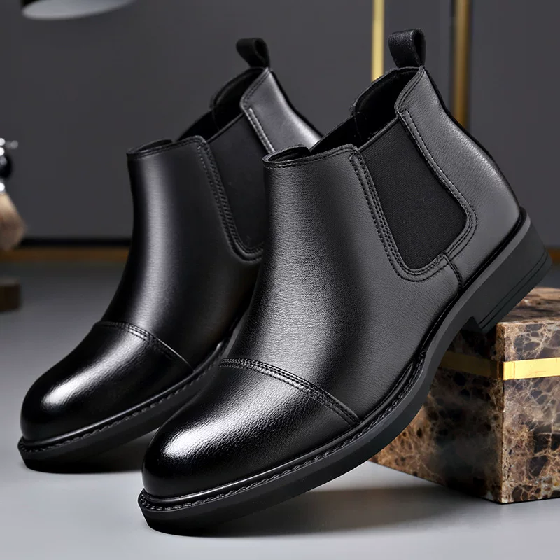 Martens, демисезонные челси, модные флисовые теплые ботинки для отдыха
