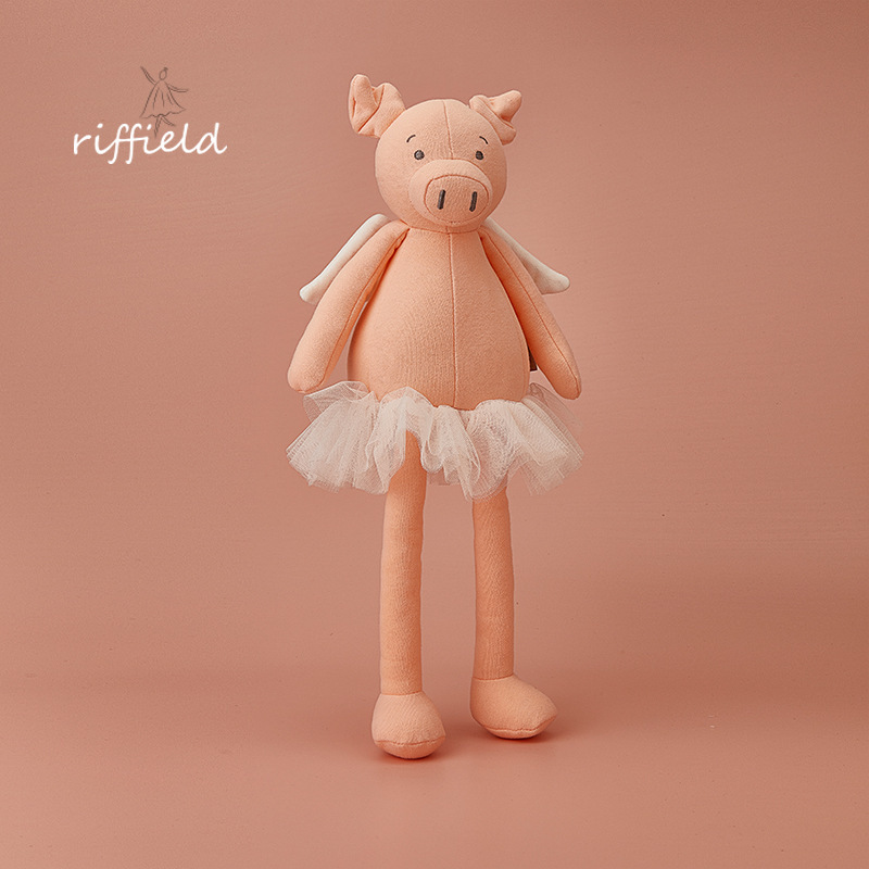 New Listing Pink Saurel Skirt Pig Toy Accompanying Gift Home Decoration Baby Soothing Toy New Listing Pink Saurel Skirt Pig Toy Accompanying Gift Home Decoration Baby Soothing Toy
