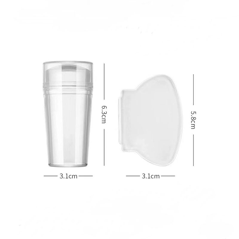 Raspador transparente del ventilador del sello del silicón de los 2,8 cm con la cubierta