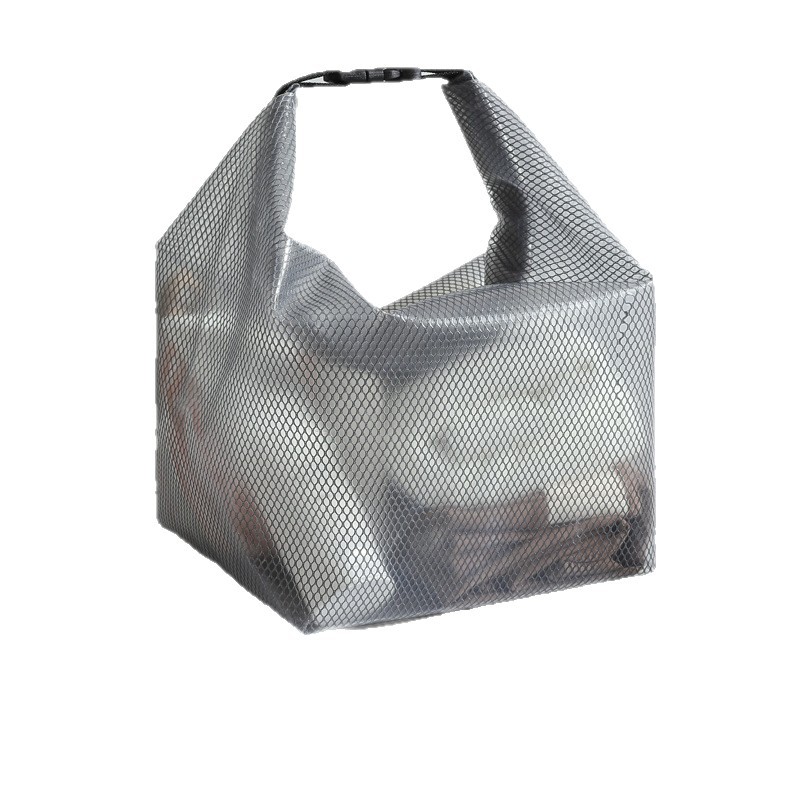 Bolsa de almacenamiento de viajes deportivos de gran capacidad de alta calidad, bolsa de compras de alto valor, bolsa de lavado portátil con botón a presión, bolsa de cosméticos