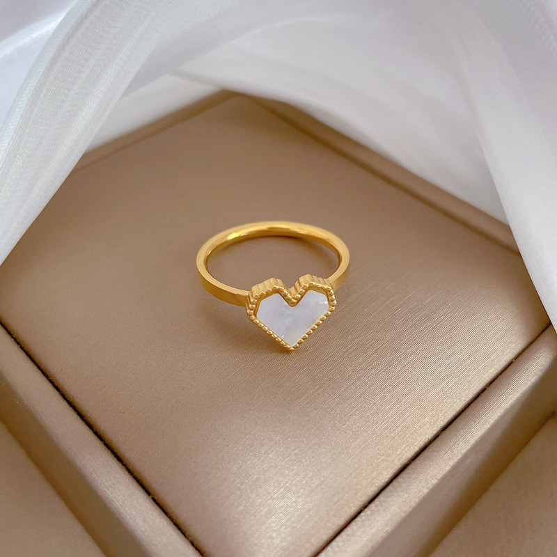 Minimalistischer Titanstahlring Für Damen Und Herren_voghion.com