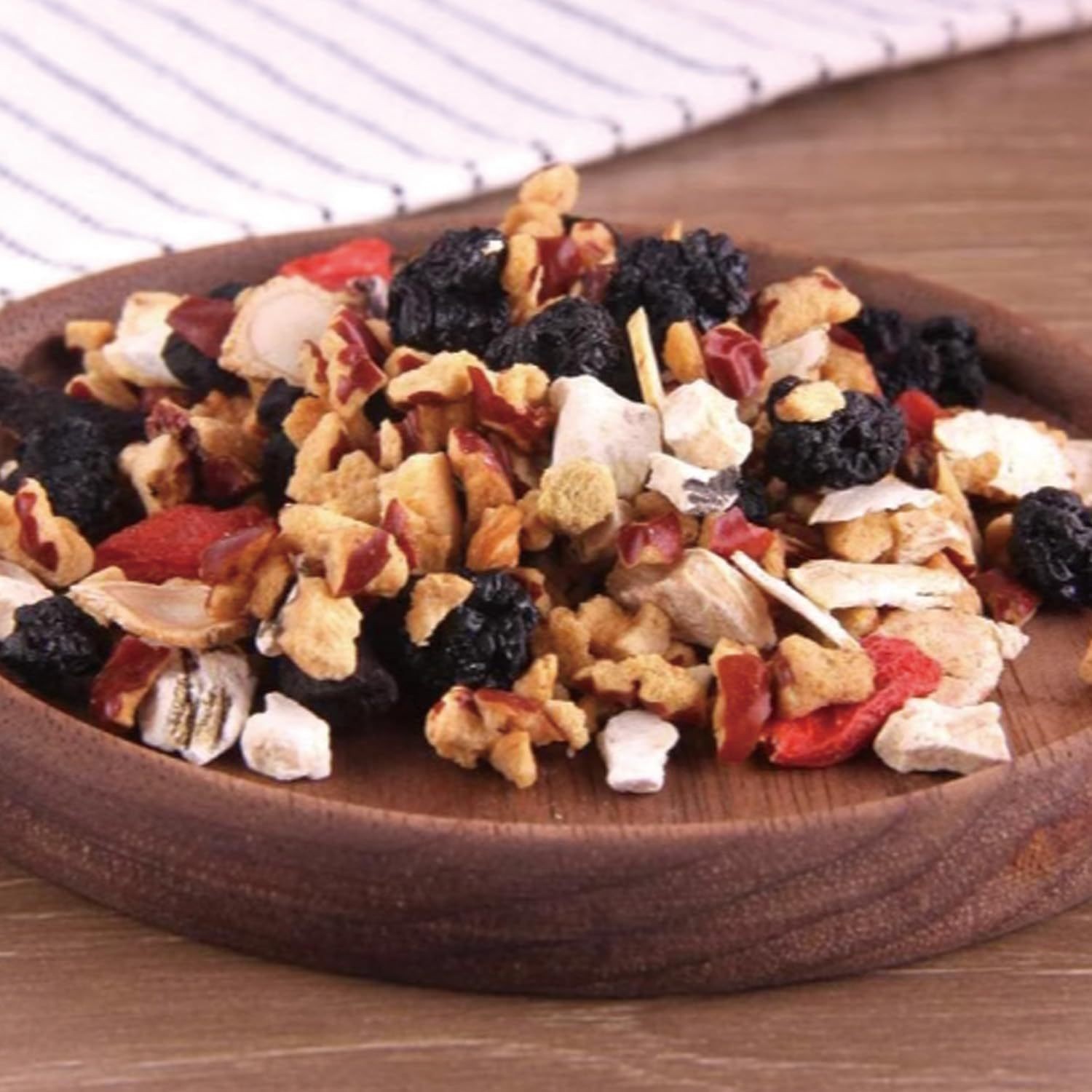 Ginseng Five Treasure Tea Ren Shen Wu Bao Cha Herbal Blend 5g x 30 Teabags for Daily Steeping quality and texture