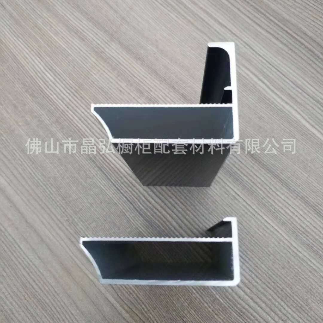 热销豪华大框包边框极简玻璃门铝材橱柜门铝材衣柜门铝材衣柜材料