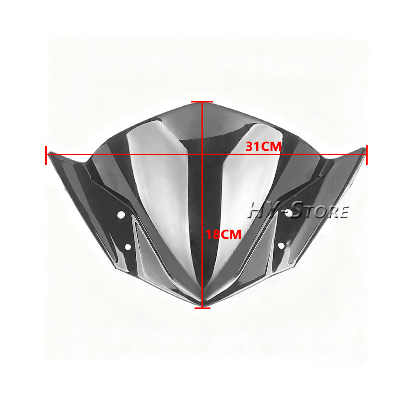 Suitable for Yamaha Fz16 Fz-16 14-15-16 Front Windshield High-Quality Deflector Cover