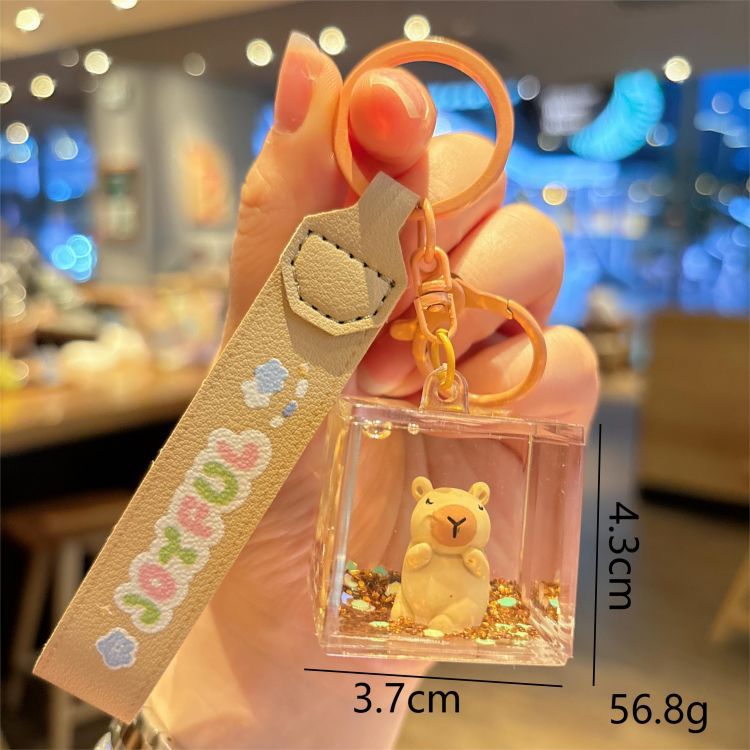 61g Weight Bag Pendant, Keychain Classification 1 Piece Quantity Holiday, Daily Occasion Acrylic Material Cartoon Character Pattern Unisex Gender Cute Style 1 Piece Cute Cartoon Character Acrylic Unisex Bag Pendant Keychain 无