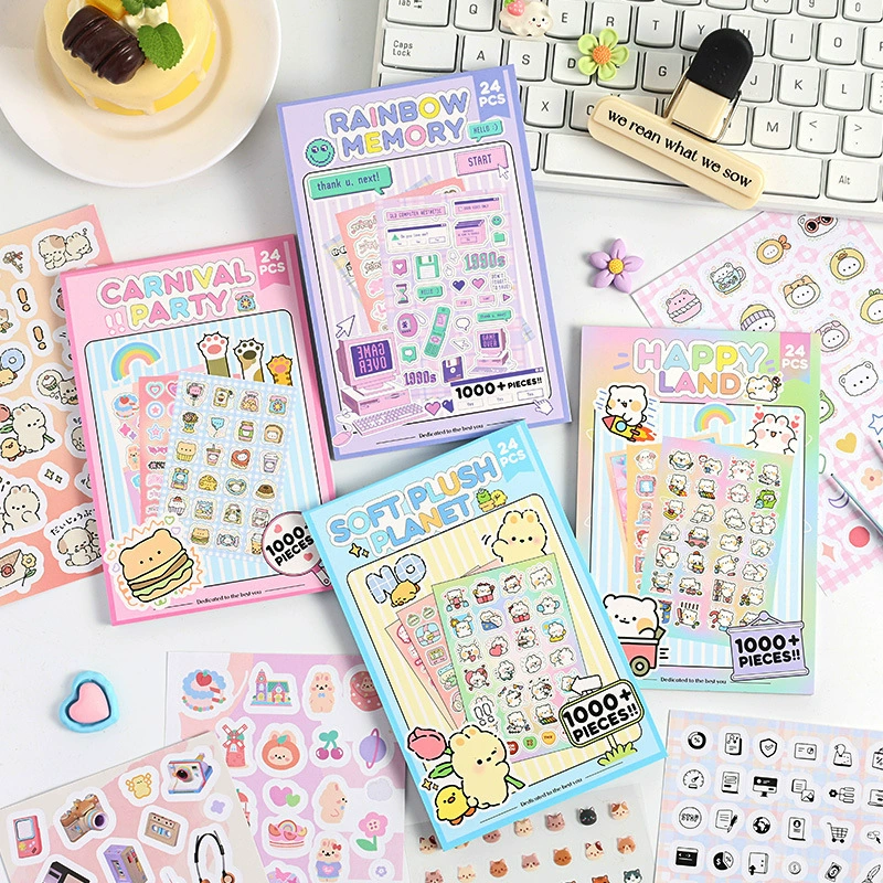Cartoon sticker, stickers, print