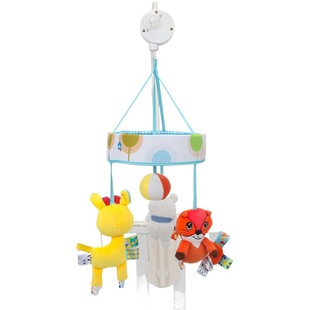 Dolery animal ball music bed Bell crib clip bell music box transfer toy baby soothing toy