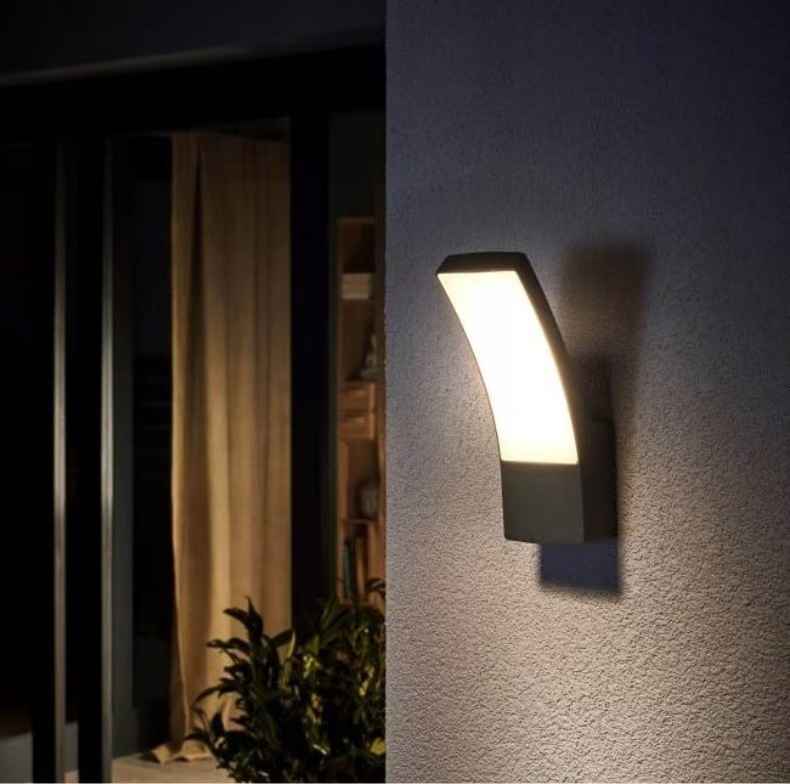 Outdoor Wall Lamp Rainproof Aisle Stair Courtyard Door Outdoor Led Balcony Indoor Garden Wall Power Supply
